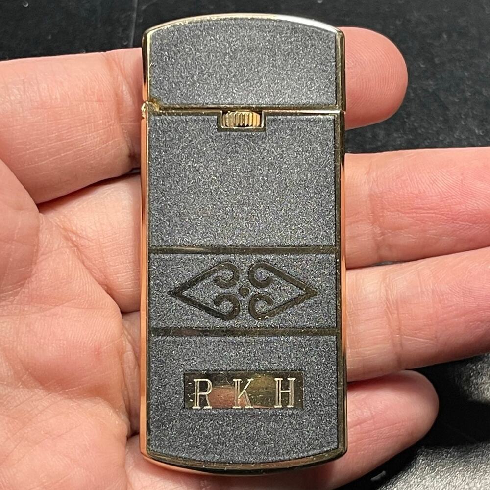 Penguin NARCIS-S Slim Pocket Lighter Vtg Rare Made in Japan